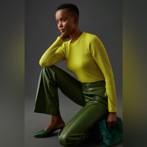 Anthropologie Tops - Anthropologie Pilcro Sheer Layering‎ Long Sleeve Top Size Large